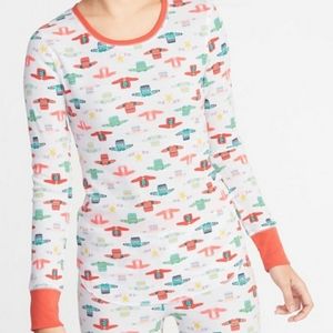 🔴 Old Navy Ugly Christmas Sweater Thermal Top Size L